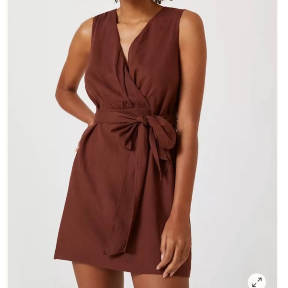 NWOT Anthropologie Sunday In Brooklyn Linen Mini Dress